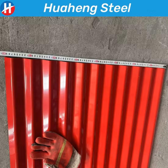 Galvalume immerso a caldo preverniciato in zinco rivestito a colori Dx51d calibro 28 / Metallo zincato Gi PPGI SGCC Tetto ondulato Coperture Ferro Acciaio Bobina Prezzo lamiera